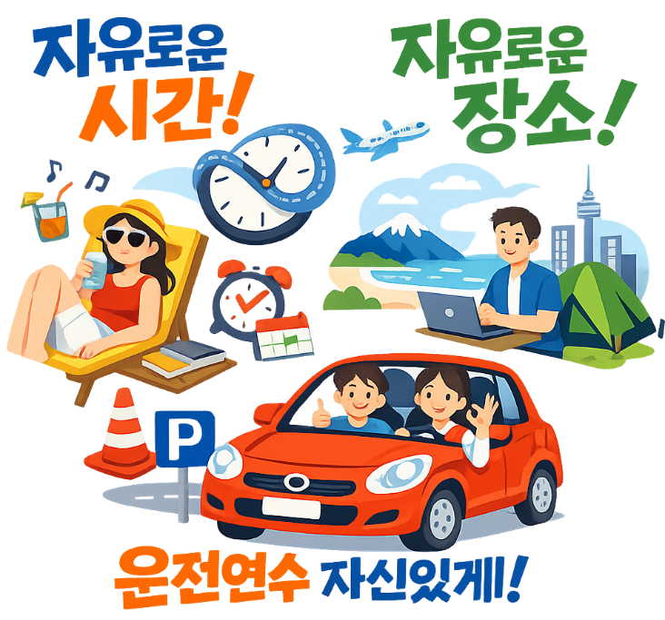 자유로운 시간과 장소